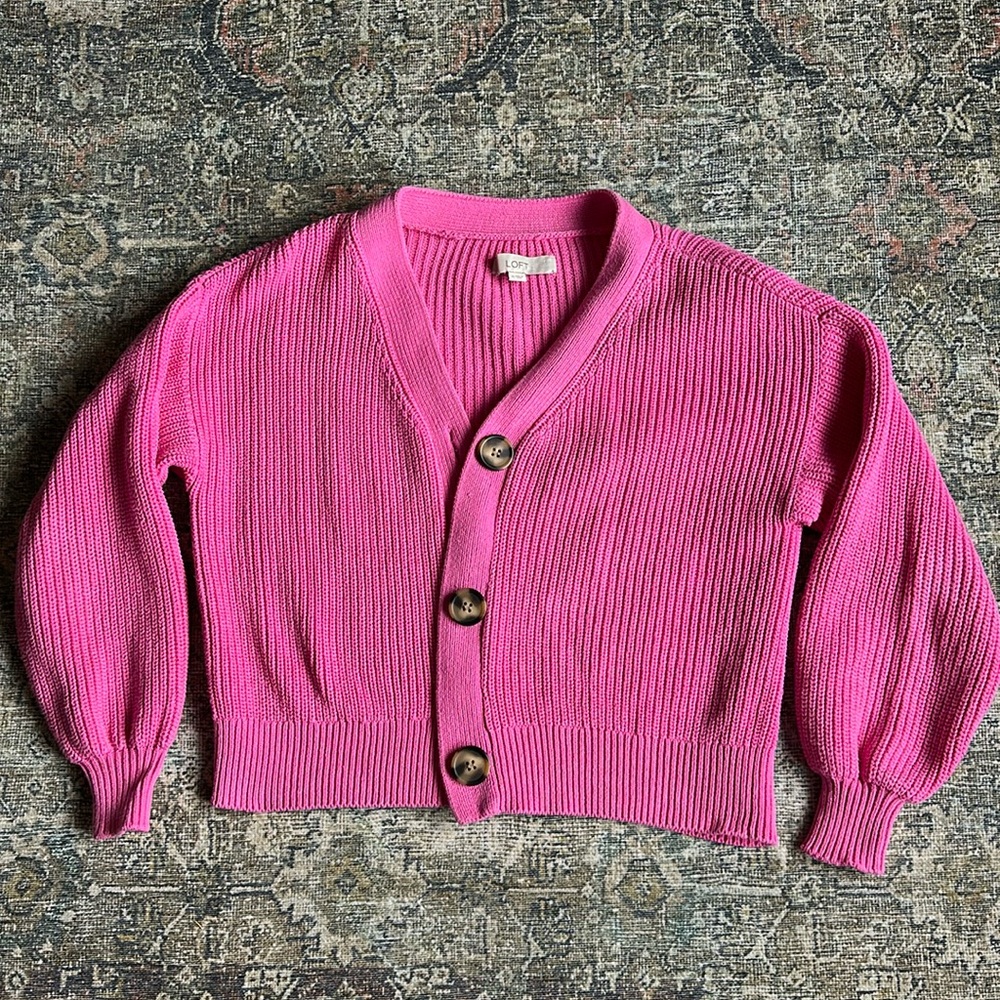 Loft boxy cardigan